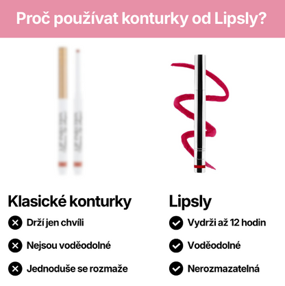 Lipsly: Konturka na rty